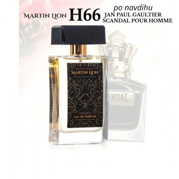 Dišava za moške H66 po navdihu Jan Paul Gaultier Scandal pour homme 50 ml