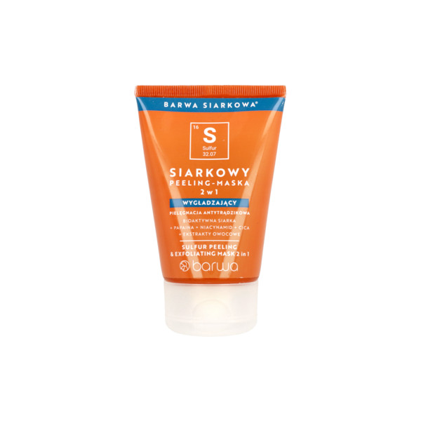 ŽVEPLOV 2 V 1 PILING- MASKA  BARWA SULPHUR 120 ML