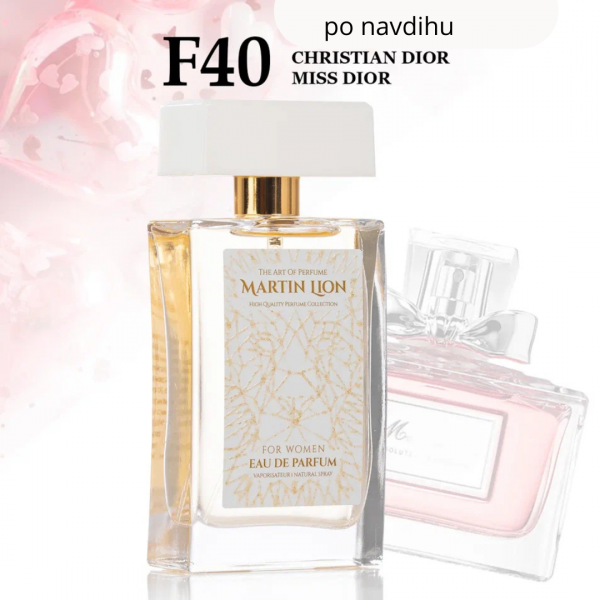 Martin Lion parfum F40 navdihnjen po Christıan Dior MissDior 50 ml