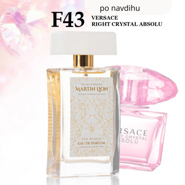Martin Lion parfum F43 navdihnjen po Versace BrightCrystal Absolu 50 ml