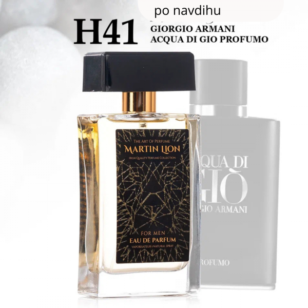 Martin Lion parfum za moške H41 navdihnjen po GIORGIO ARMANI ACQUA DI GIO profumo 50 ml