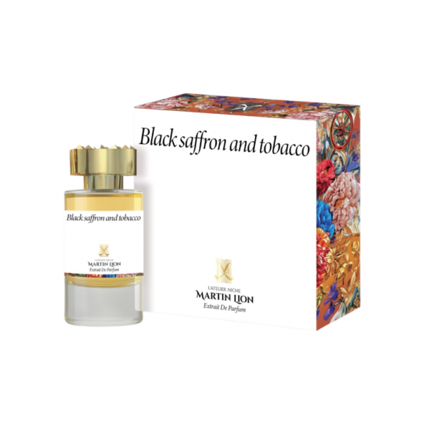 MARTIN LION BLACK SAFFRON AND TOBACCO- NICHE EXTRAKT DE PARFUME NAVDIHNJEN PO  MFK GRAND SOIR 50ml