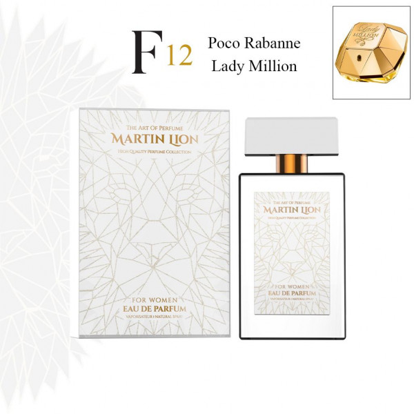 Martin Lion parfum F12 navdihnjen po  Lady Million 50 ml