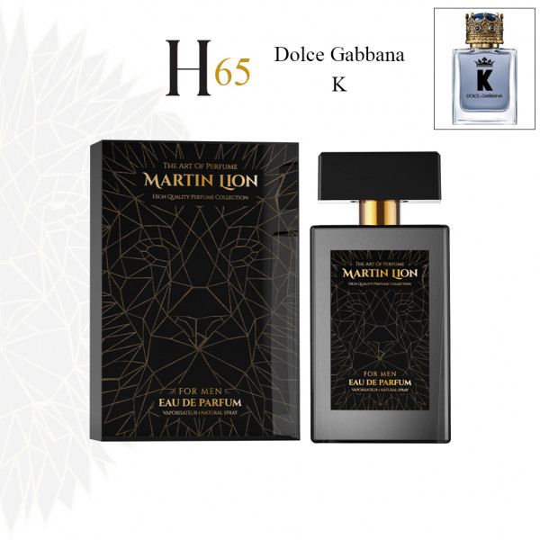 Martin Lion parfum H65 navdihnjen po  DOLCE GABBANA K MAN 50 ml