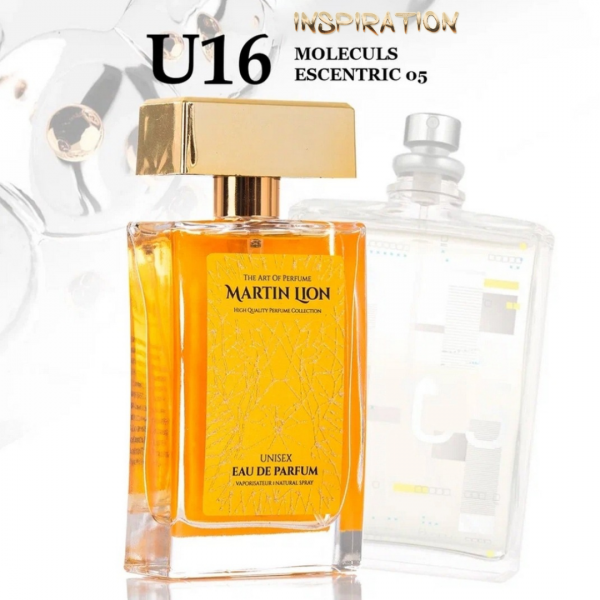 Martin Lion parfum unisex U16 navdihnjen po MOLECULES ESCENTRIC 05 50 ml