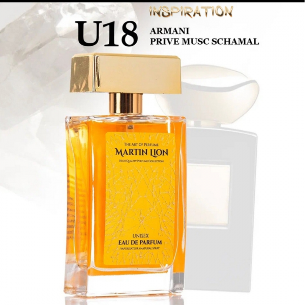 Martin Lion parfum  unisex U18 navdihnjen po ARMANI PRIVE MUSC SCHAMAL 50 ml