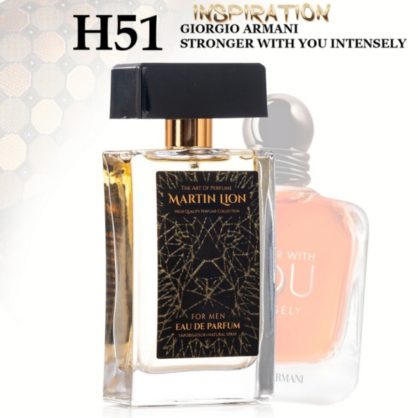 Martin lion dišava za moške H51 po navdihu GIORGIO ARMANI STRONGER WITH YOU INTENSELY 50 ml