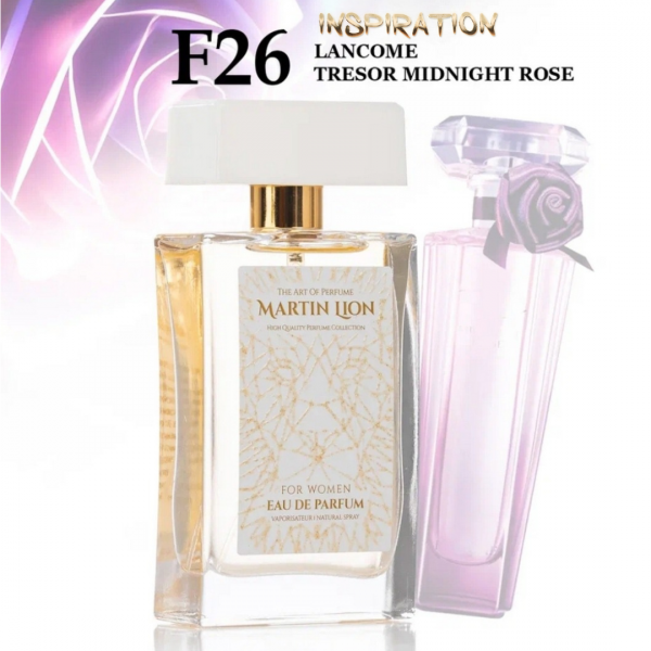 Martin Lion parfum za ženske  F26 navdihnjen po  LANCOME TRESOR MIDNIGHT ROSE 50 ml