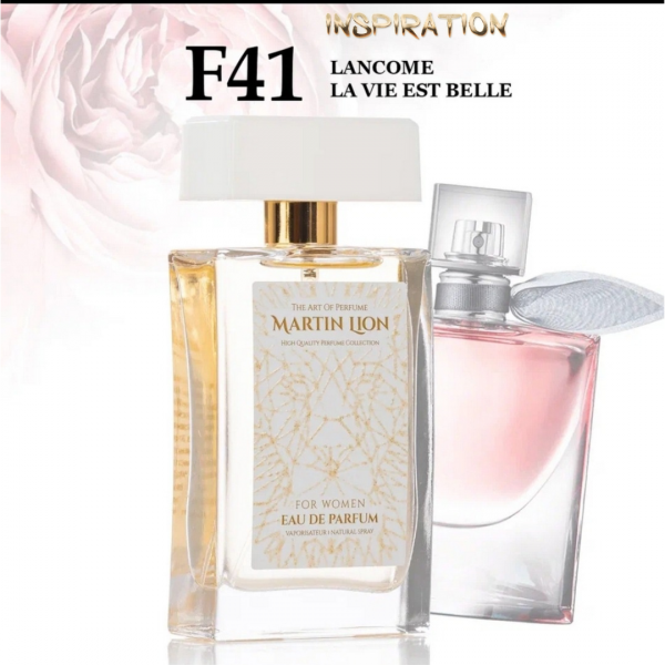 Martin Lion parfum  za ženske F41 navdihnjen po La Vie Est Bella 50 ml%