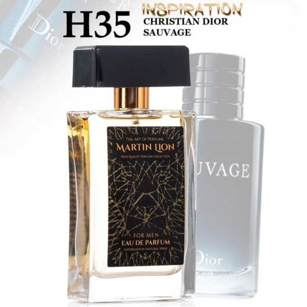 Martin lion H35 za moške navdihnjen po CHRISTIAN DIOR SAUVAGE  50 ml