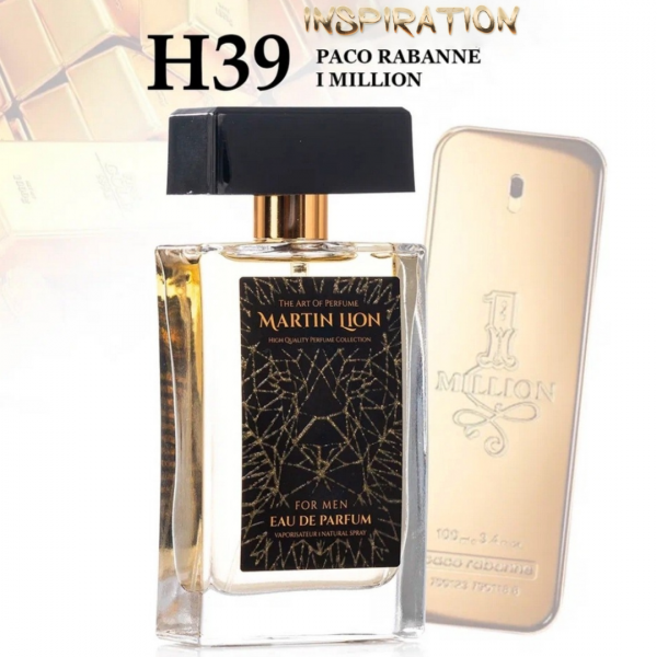 Martin Lion parfum za moške  H39 navdihnjen po PACO RABANNE 1 MILLION  50 ml