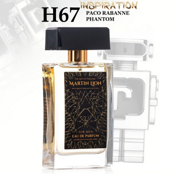 Martin Lion parfum za moške  H67 navdihnjen po PACO RABANNE PHANTOM 50 ml