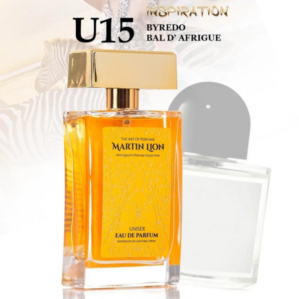 Martin lion parfum unisex  U15 po navdihu BYREDO BAL D'AFRIQUE 50 ml