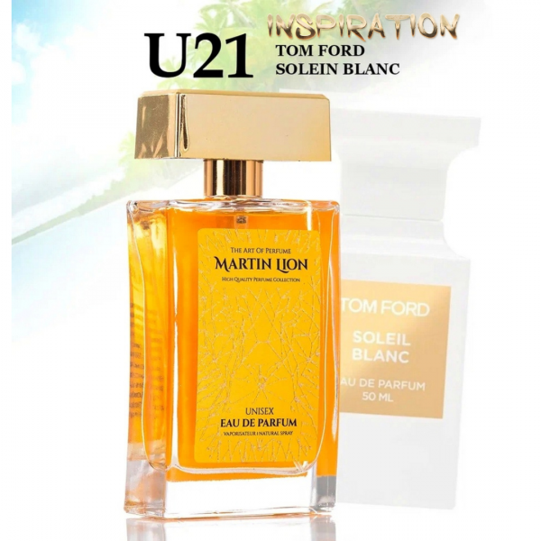 Parfum Martin lion  U21 unisex po navdihu Tom Ford Solein Blanc 50 ml